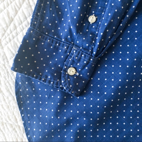 Ralph Lauren Polka Dot Button-Down Shirt - Picture 5 of 8